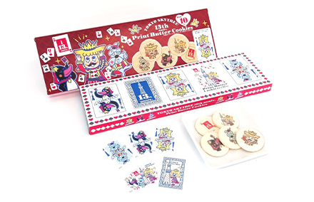プリントバタークッキー